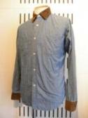 <インパクティスケリー>CHAMBRAY&FAKE SUEDE COMBI SH 