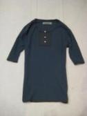 <TROVE> ANTIQUE HENLEY WAFFLE (HALF SLEEVE)