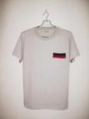 <back alley old boys> RIB POCKET TEE