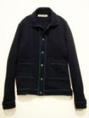 <TROVE> PIPING KNIT BLOUSON