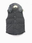 <乱痴気×NANGA> hooded　down vest