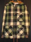 <back alley old boys> CHECK HALF JKT