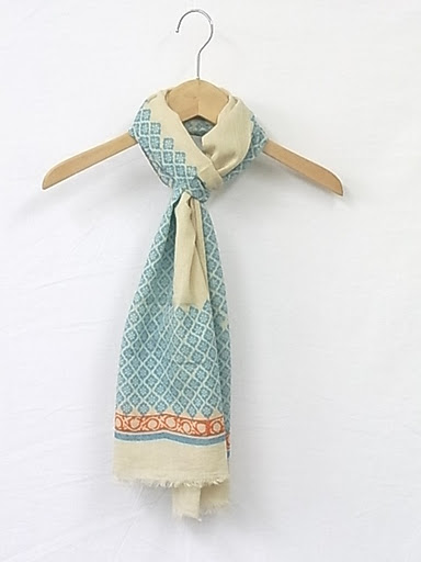 <Badhiya> Print scarf (pattern)