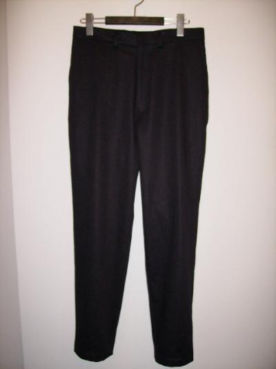 <back alley old boys>　 tapered  satin pants