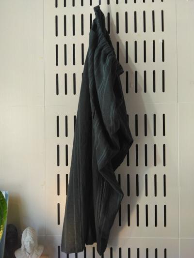 Striped linen pants