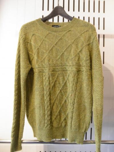 <Archi Tailor> mohair cable sweater